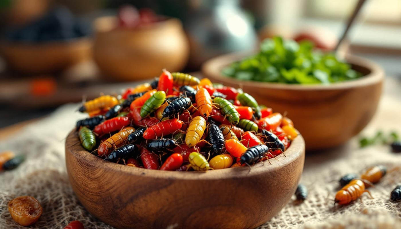 Comment les insectes révolutionnent-ils l'alimentation des animaux domestiques ?